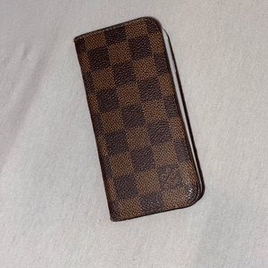 Louis Vuitton Damier Ebene iPhone 7 Folio Case
